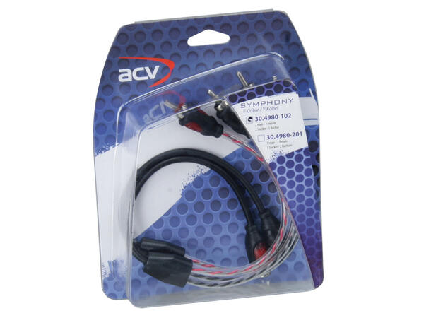 ACV Y-ledd SYMPHONY Mid Line 2stk, 1 hun->2 han 