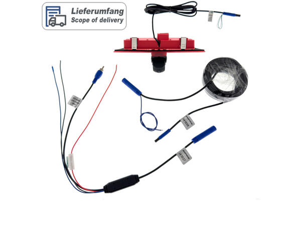 Ampire Ryggekamera (AHD 1080P) Ford Transit Courier (2024-->) 