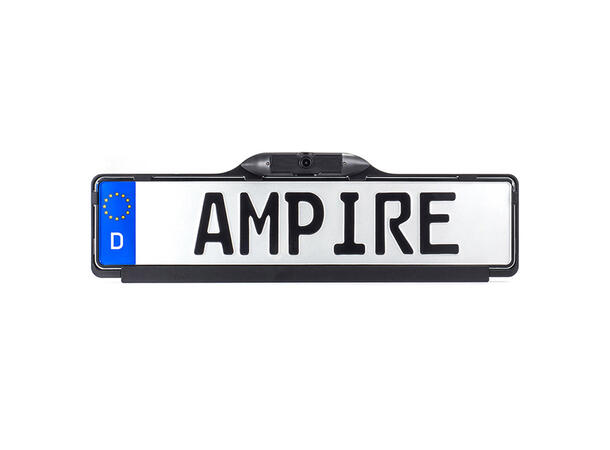 Ampire skiltplatekamera (AHD 1080p) Skiltplate med integrert kamera 