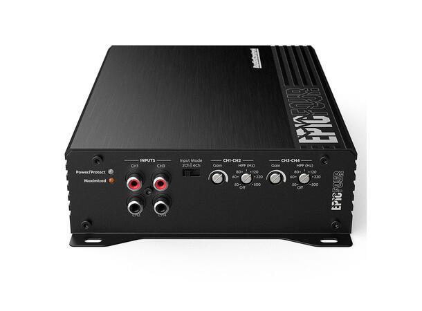 AudioControl EPICFOUR 4-kanalsforsterker 4x200W RMS, 2 Ohm, EPIC-serien 