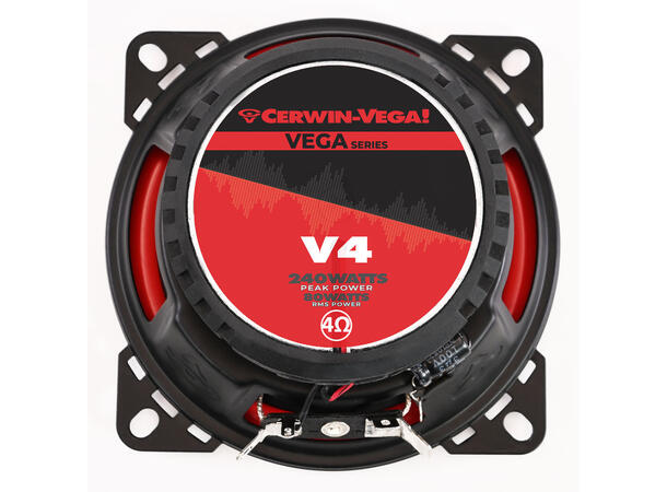 Cerwin Vega V4 høyttalerpar 4", 80W RMS,VEGA-serie, 2025 Edition 