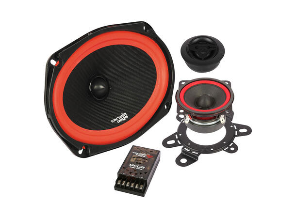 Cerwin Vega V6925C 3-veis komponentsett 6x9", 140W RMS,VEGA-serie, 2025 Edition 