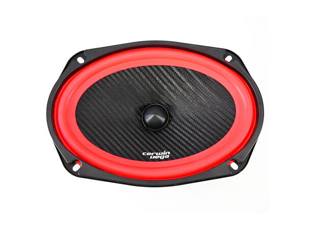 Cerwin Vega V6925C 3-veis komponentsett 6x9", 140W RMS,VEGA-serie, 2025 Edition 