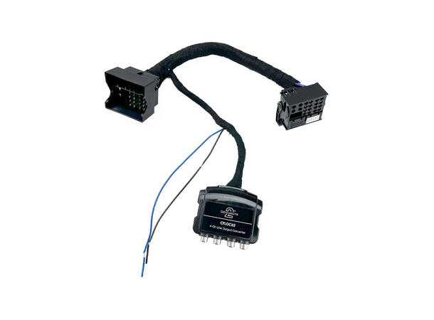 Connecs2 Plug&Play Høy-lav nivå adapter 4-kanals, 40-pin Quadlock (2004-2023) 