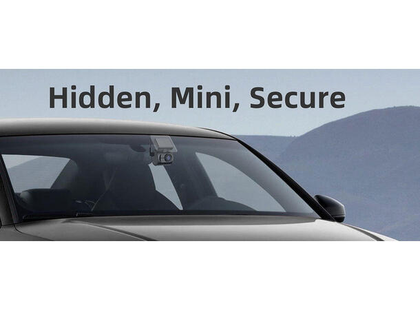 ConnectED Dashboardkamera mini 1-kanals, 2K, WIFI, 32GB 