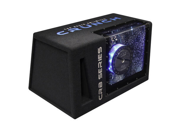 Crunch CRB501 12" Bandpass kasse 12" i kasse, 500W RMS, 4 Ohm 