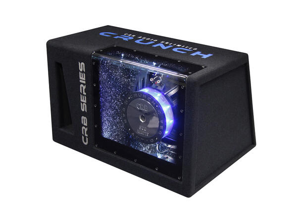 Crunch CRB501 12" Bandpass kasse 12" i kasse, 500W RMS, 4 Ohm 
