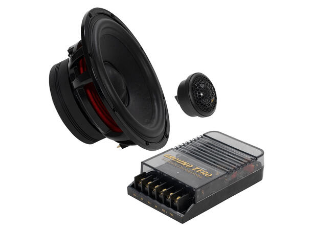 Ground Zero GZC 165-30A komponentsett 6,5", 140W RMS, 4 Ohm, Jubileumsmodell 