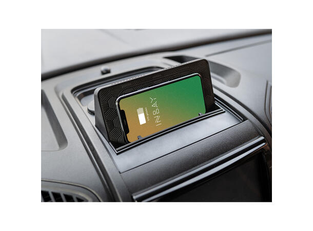 Inbay Trådløs mobillader (10W Qi) Fiat/Citroen/Opel/Peugeot (2006 ->) 