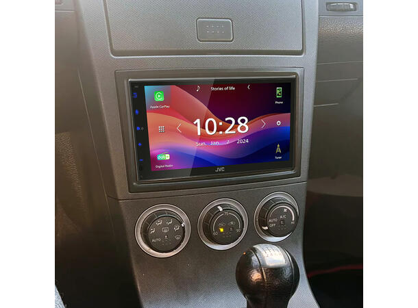 JVC KWM695DBW Bilradiopakke 350Z (2003-2005) u/Navi u/utvidet lydsys 