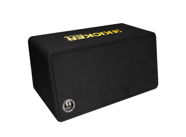 Kicker DCWC122 basskasse 2x12" i kasse, 600W RMS, 2 Ohm, CompC 