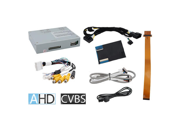 Navlinkz Ryggekameraadapter (AHD/CVBS) PSA+Opel (2019-->) m/AIO radio 