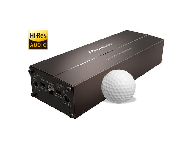 Pioneer GM-DX104 4-kanals forsterker 4x45W RMS, ISO-tilkobling, Hi-Res 