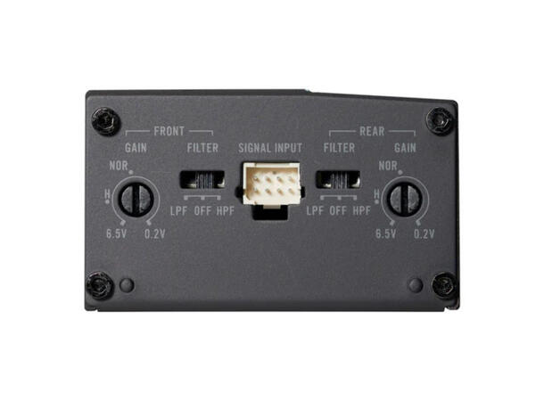 Pioneer GM-DX104 4-kanals forsterker 4x45W RMS, ISO-tilkobling, Hi-Res 