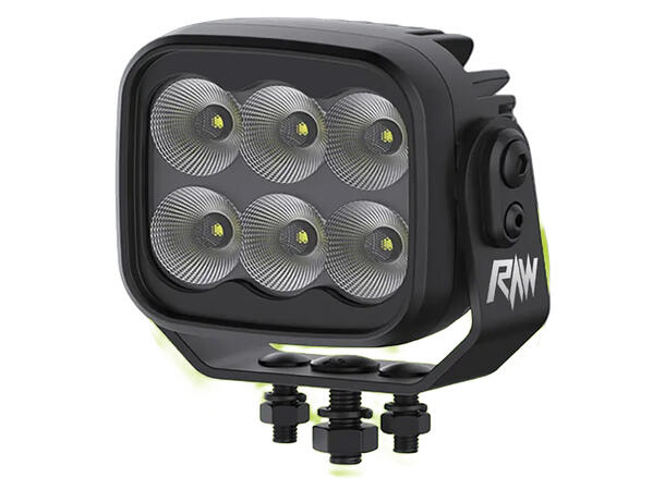 RAWlights NOVO PRO LED arbeidslys 106mm, 5000 Lumen, 60W, per stk 
