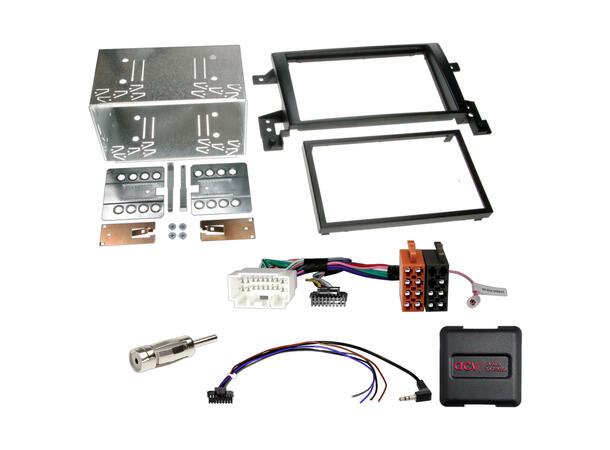 2-DIN monteringssett - komplett Suzuki Grand Vitara (2006-2012) 