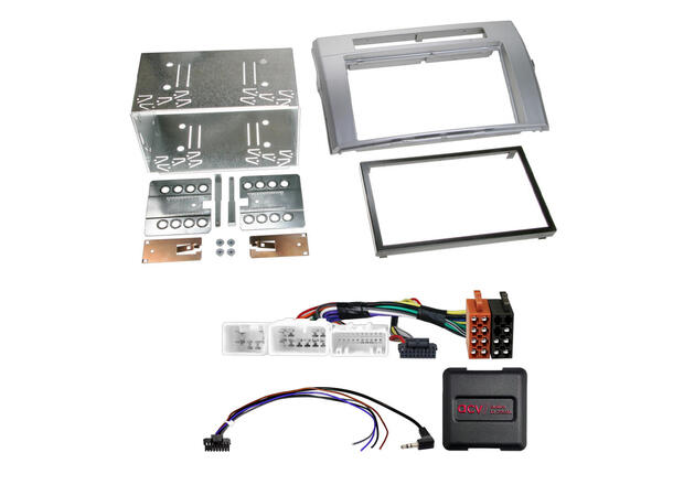 2-DIN monteringssett - komplett Toyota Corolla Verso (2004-2009) 