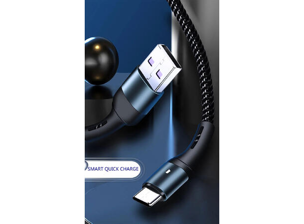 ConnectED Phone Kabel Type-A/C 1 meter, USB Type-A til USB Type-C 