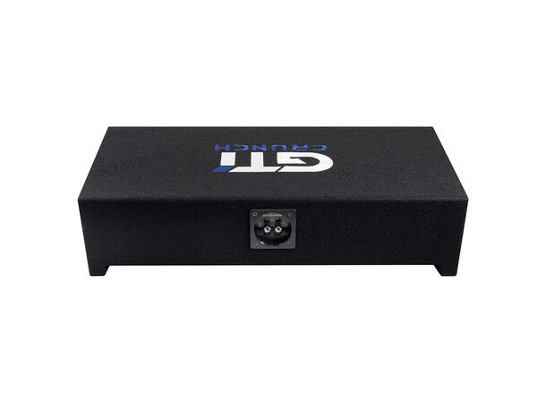 Crunch GTi200S 2x8" downfire basskasse 8" i kasse, 200W RMS, 4 Ohm 