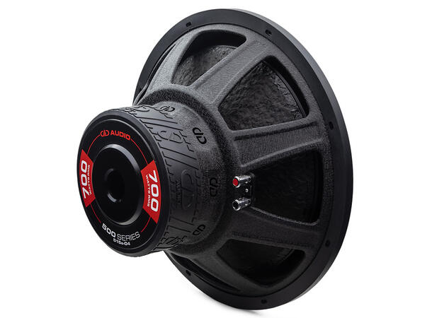 DD Audio 515e-D2 15" subwoofer 15", 700W RMS, 2100W Maks, 2x2 Ohm 