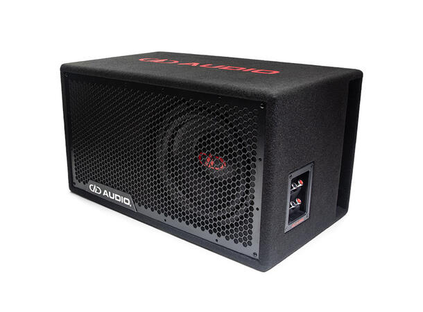 DD Audio LE-510.1a basskasse 10" i kasse, 700W RMS, 1 Ohm 