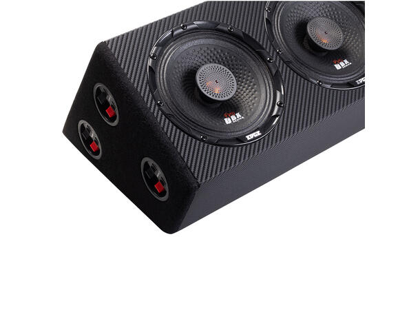 Edge DBX-serien Probox 6,5" Kasse med høyttalere, horn og subwoofer 