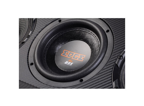 Edge DBX-serien Probox 6,5" Kasse med høyttalere, horn og subwoofer 