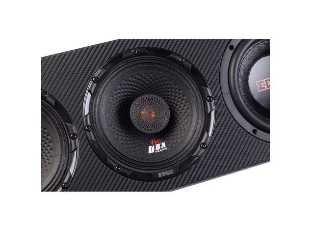 Edge DBX-serien Probox 6,5" Kasse med høyttalere, horn og subwoofer 