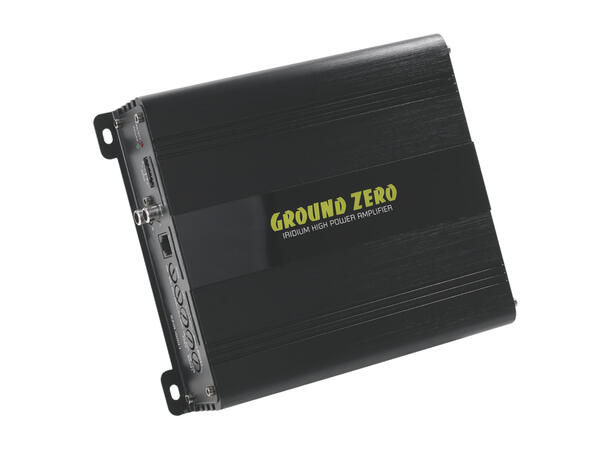 Ground Zero GZIA 1000.1 monoforsterker 1250W RMS. Klasse D. 1 Ohm 