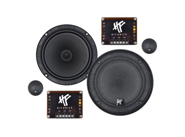 Hifonics TRX6.2C komponentsett 6,5", 100W RMS, 200W Maks, 4 Ohm 