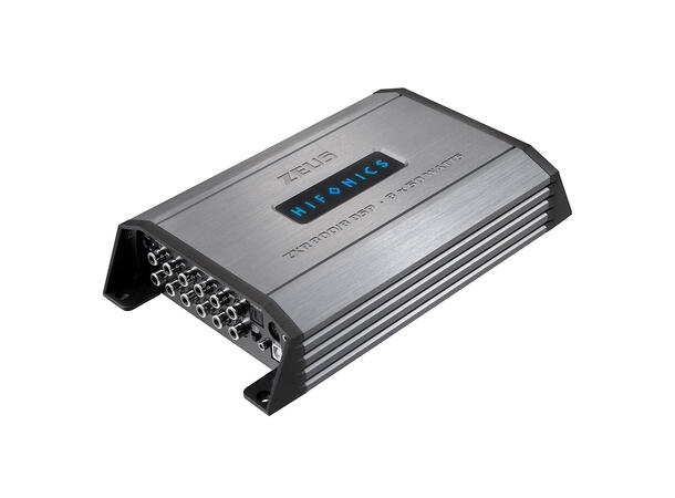 Hifonics ZXR800/8DSP 8-kanals forsterker 10-kanals DSP, 8x50W RMS i 2 Ohm 