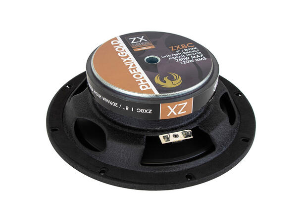 Phoenix Gold ZX8C 8" mellomtone par 8", 120W RMS, ZX-Serien 