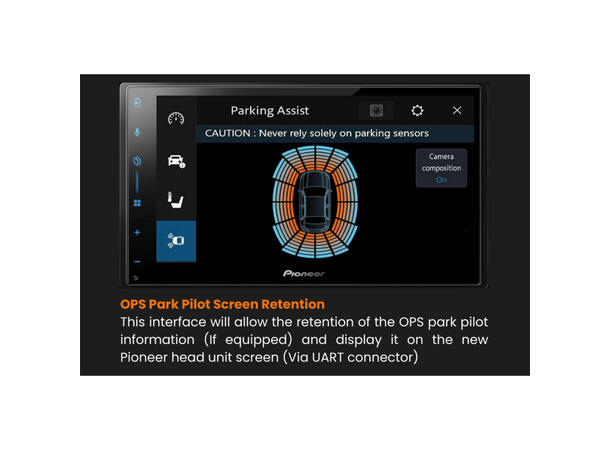 Pioneer SPH-DA77DAB Bilradiopakke (UAR) VW Golf (2013-2016) m/Comp/Disc.Media 