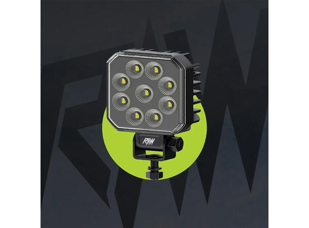 RAWlights NOVO LED arbeidslys 100mm, 3600 Lumen, 54W, per stk 