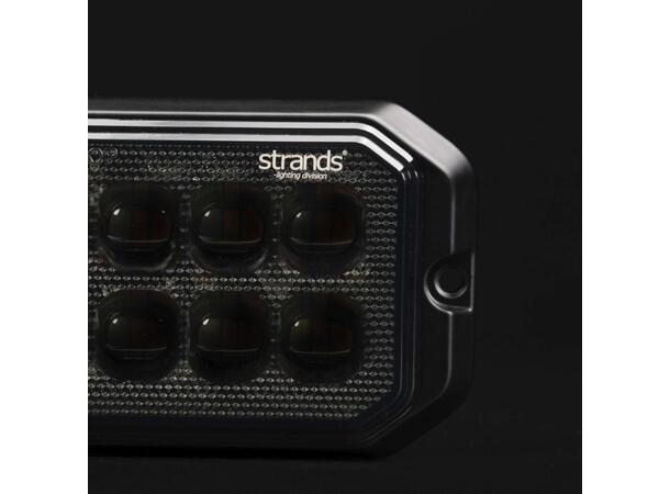 Strands Dark Knight Duo Varsellys 12 LED 12 LED, ECE R65, Mørkt glass 