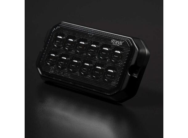 Strands Dark Knight Duo Varsellys 12 LED 12 LED, ECE R65, Mørkt glass 