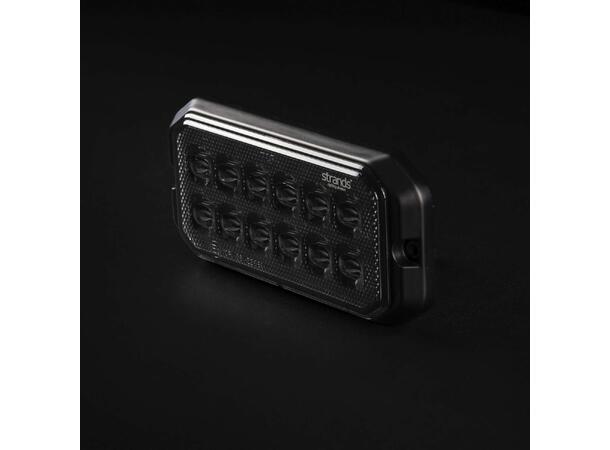 Strands Dark Knight Duo Varsellys 12 LED 12 LED, ECE R65, Mørkt glass 