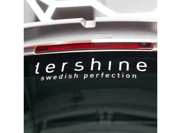 Tershine Utskåret dekal Tershine, Hvit, 30cm 