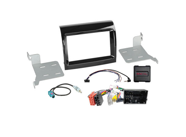 2-DIN monteringssett - komplett Ducato/Jumper/Boxer (2014-2024) m/radio 