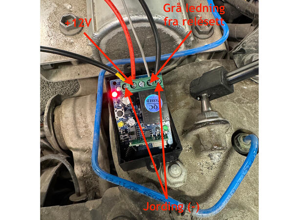 433MHz Trådløst Relé Trådløst relé med fjernkontroll 
