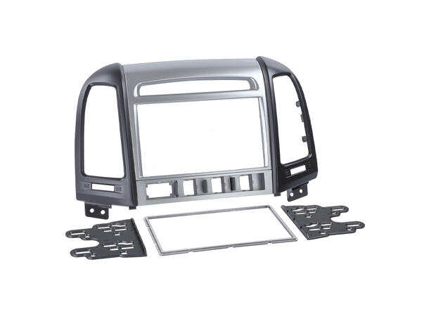 ACV 2-DIN monteringsramme - 4 brytere Hyundai Santa Fe (2009-2012) 