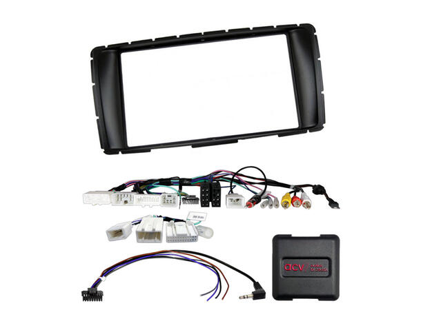 ACV 2-DIN monteringssett - komplett Hilux (2012-2015) m/ryggekamera 