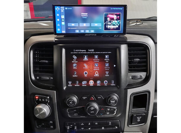 Ampire CPM103 10" Monitor u/ryggekamera 10" monitor med Carplay/Android Auto 