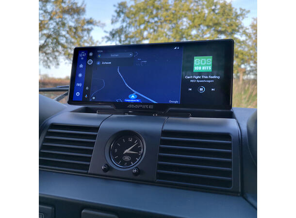 Ampire CPM103 10" Monitor u/ryggekamera 10" monitor med Carplay/Android Auto 