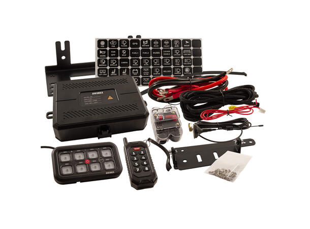 Avimex 8-kanals kontrollpanel Fjernkontroll, Bluetooth, Appstyring 