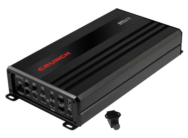 Crunch GTX1600.4D 4-kanals forsterker 4x200W RMS i 2 Ohm. Klasse-D 