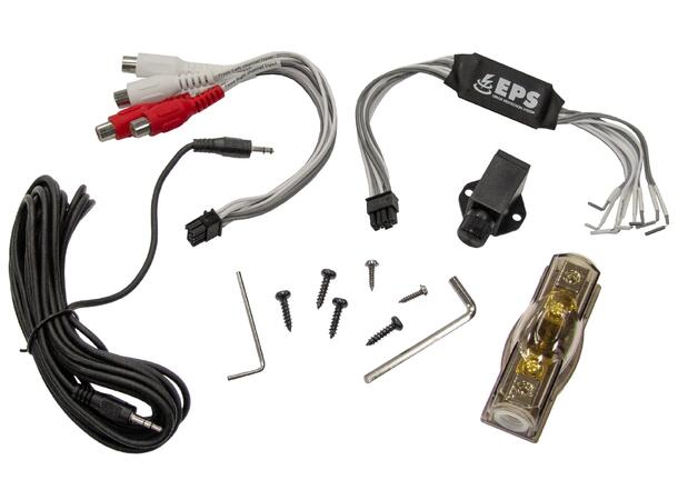 Crunch GTX1600.4D 4-kanals forsterker 4x200W RMS i 2 Ohm. Klasse-D 