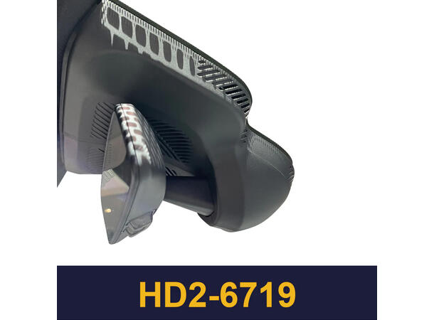 FITCAMX Integrert 4K Dashcam (foran+bak) Mini (2025 -->) "6719" 