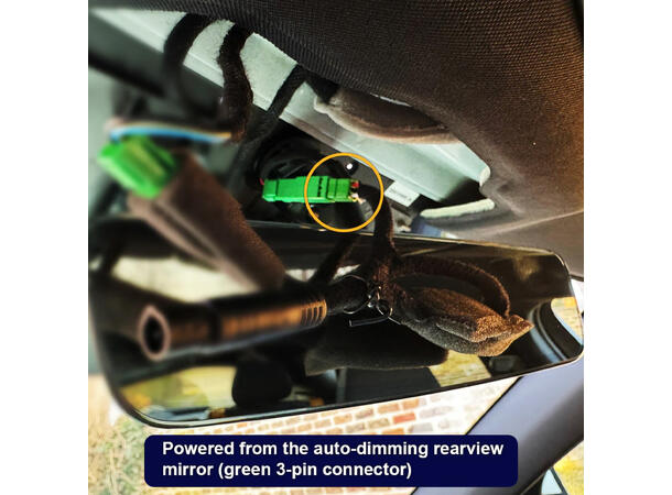 FITCAMX Integrert Plug & Play 4K Dashcam Polestar 3 (2024 ->) 