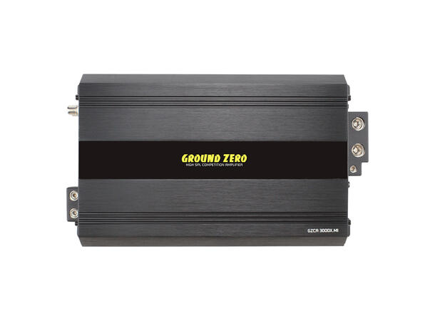 Ground Zero GZCA 3000X.M1 monoforsterker 3180W RMS, 1 Ohm, SPL, Kl.D 